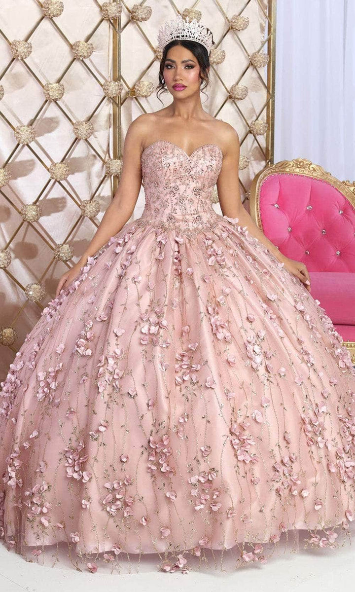 May Queen LK217 - Lace Sweetheart Ballgown