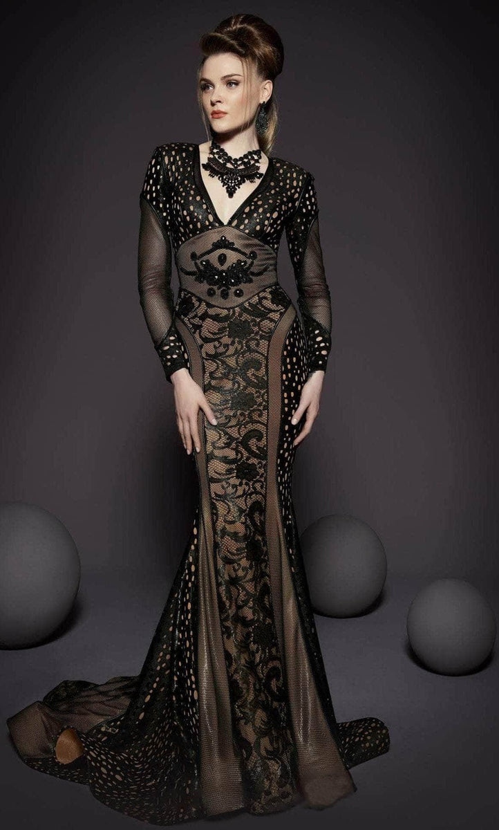 Edgy evening gown hotsell