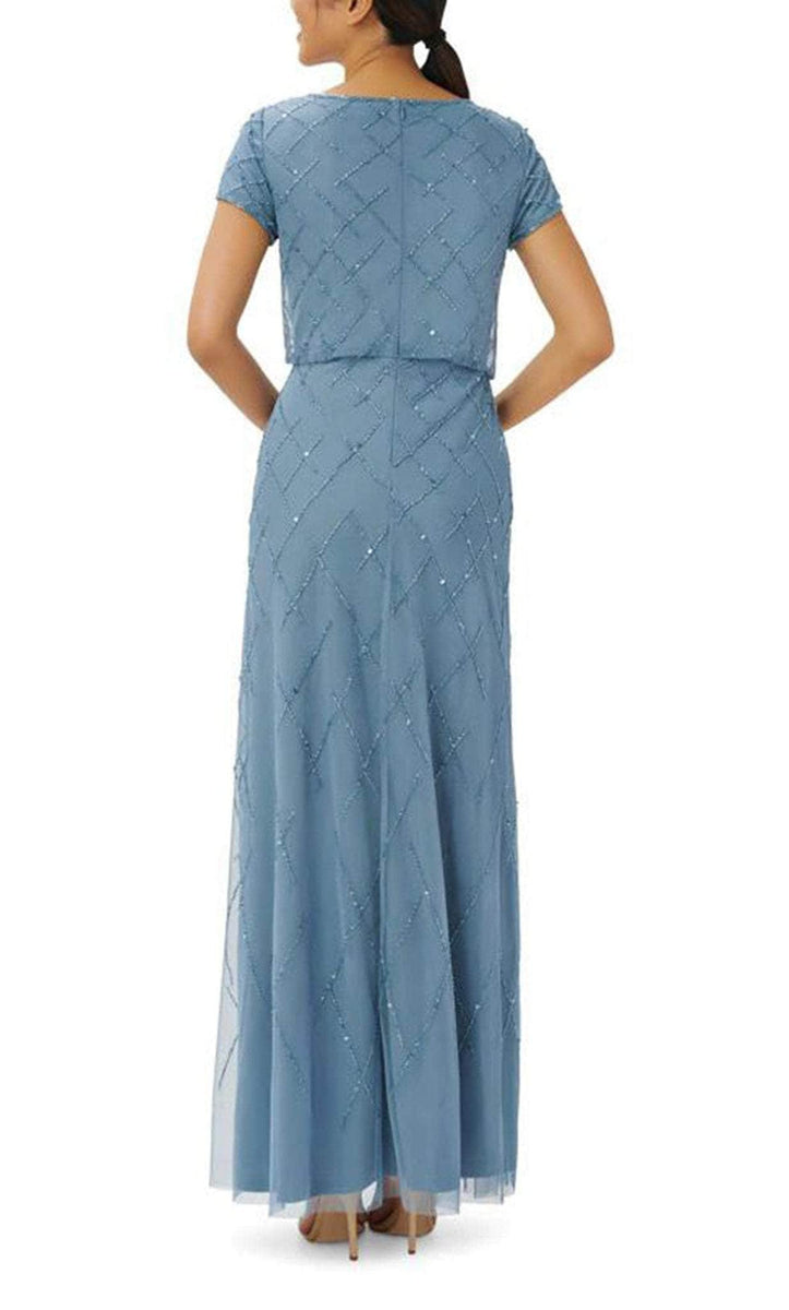 Size 4 Adrianna Papell AP1E208445 Blue Heather Mother of Bride Dress –  Bridal Sense