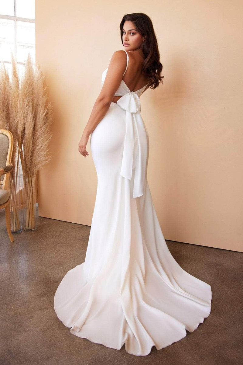 Silk Charmeuse Wedding Dress