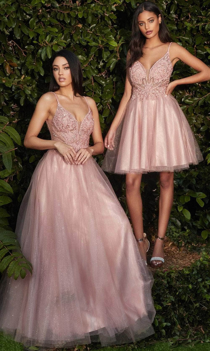 Cinderella Divine Cd0195 Embellished Lace Tulle Prom Dress Couture Candy 1641