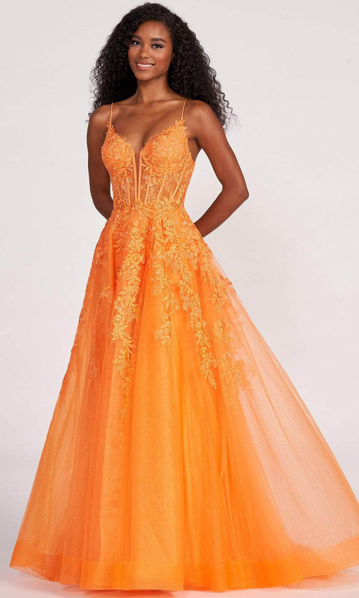 Beautiful Orange Prom Dresses