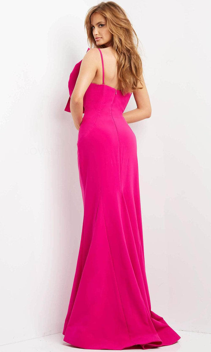 Jovani 07306 - Bow Accented Mermaid Evening Dress – Couture Candy