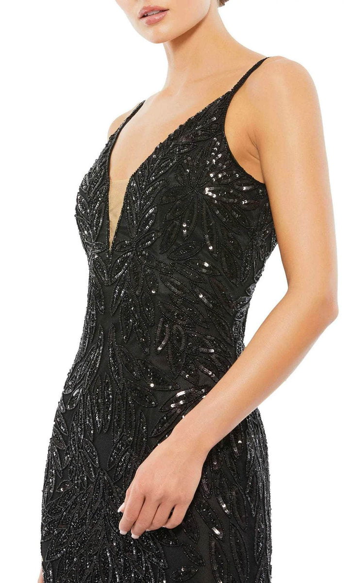 Mac Duggal 5107 - Sleeveless Embellished Evening Dress