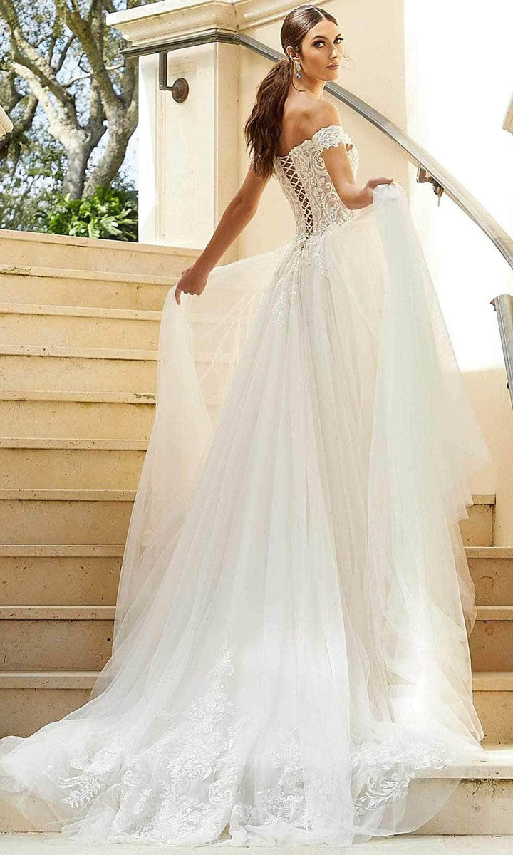Mori Lee Bridal 6974 - Detachable Straps Bridal Gown – Couture Candy