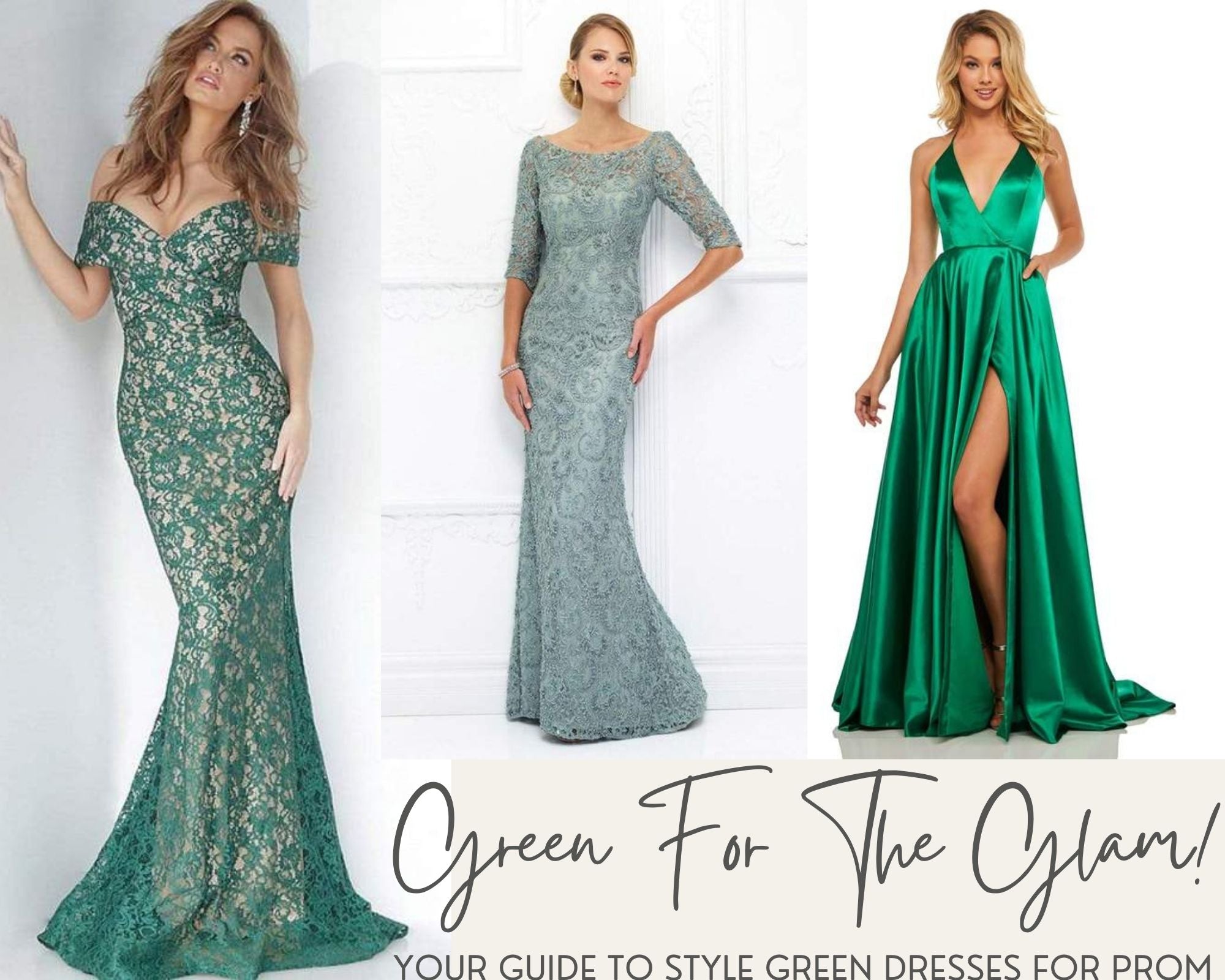 Green For The Glam! Your Guide To Style Green Dresses For Prom