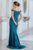 Terani Couture - 1913GL9586 Embellished Off-Shoulder Trumpet Dress