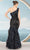 Janique 2509 - One Shoulder Embellished Evening Dress