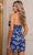 Rachel Allan 40426 - Plunging Sweetheart Side Slit Cocktail Dress