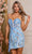 Rachel Allan 40483 - Strapless Plunging Neck Cocktail Dress