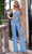 Rachel Allan 50305 - Sweetheart Embellished Jumpsuit with Cape