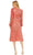 Mac Duggal 5588 - Tea Length Bishop Sleeve Dress