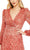 Mac Duggal 5588 - Tea Length Bishop Sleeve Dress