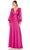 Ieena Duggal 55952 - Charmeuse Bishop Sleeve Evening Gown Special Occasion Dresses