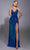 Alyce Paris 61880 - Linear Beaded Sheath Evening Gown