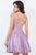 Cinderella Couture 8126J - Sweetheart Neck A-Line Cocktail Dress In Purple