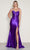 Poly USA 9644 - Bow Accented Sweetheart Satin Prom Dress