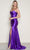 Poly USA 9644 - Bow Accented Sweetheart Satin Prom Dress