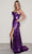 Poly USA 9682 - Ruffled Strapless Corset Prom Gown