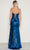 Poly USA 9684 - Sheer Insert Corset with Sweetheart Neckline Prom Gown