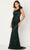 Cameron Blake CB796 - Pleated Bodice Evening Dress Evening Dresses