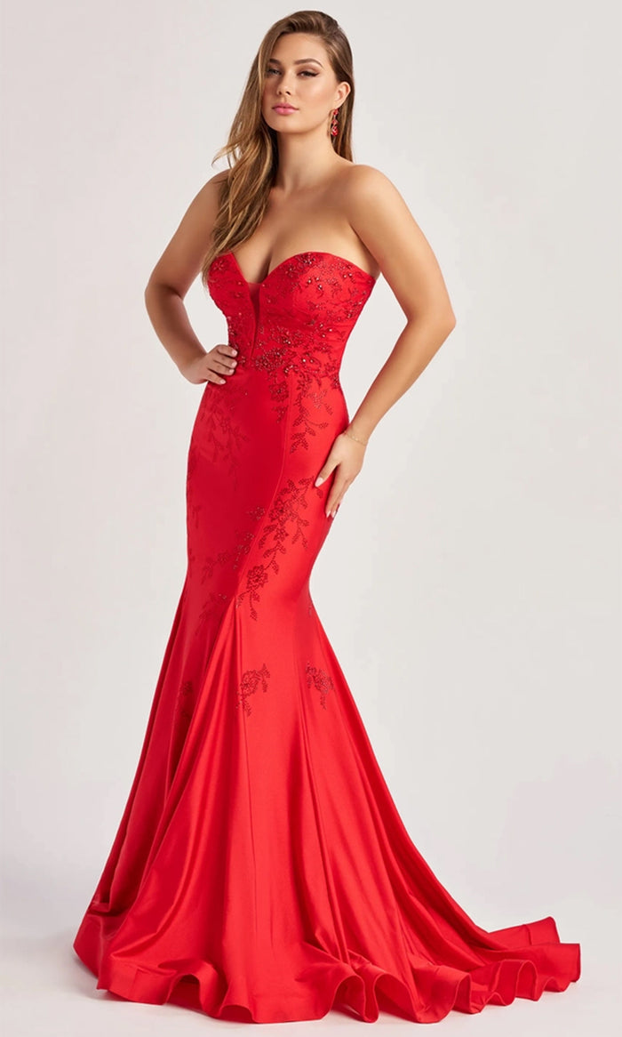 Colette By Daphne CL8445 - Sweetheart Mermaid Prom Gown