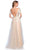 Dave & Johnny Bridal 10299W - Long Sleeve Applique Gown