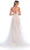 Dave & Johnny Bridal 12113 - Applique Plunge Bridal Gown