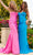 Faviana 11012 - Ruched Front Mermaid Prom Gown