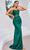 J'Adore Dresses J25006 - Illusion Midriff Sweetheart Evening Dress