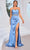 J'Adore Dresses J25006 - Illusion Midriff Sweetheart Evening Dress