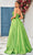 J'Adore Dresses J25014 - Surplice V-Neck Taffeta Evening Dress