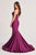 Colette By Daphne LC9011 - Embellished Mermaid Gown with Corset Bodice In Purple