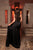 May Queen MQ2110 - Crystal Bead Sweetheart Evening Dress In Black