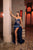 May Queen MQ2110 - Crystal Bead Sweetheart Evening Dress In Blue