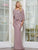 Marsoni by Colors MV1343 - Rhinestone Embellished Column Evening Gown In Pink