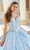 Princesa by Ariana Vara PR12009 - Sleeveless V-Neck Ball Gown