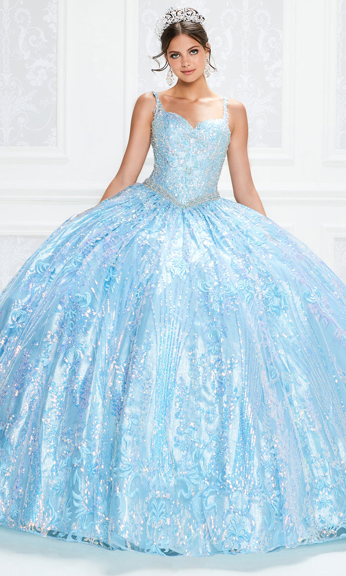 Princesa by Ariana Vara PR12009 - Sleeveless V-Neck Ball Gown