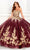 Princesa by Ariana Vara PR22030 - Strapless Novelty Sequin Ball Gown