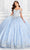 Princesa by Ariana Vara PR22032 - Lace Applique Embellished Ball Gown