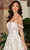 Rachel Allan RB4185 - Floral Embroidered Plunging Bridal Gown