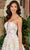 Rachel Allan RB4185 - Floral Embroidered Plunging Bridal Gown