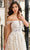 Rachel Allan RB4185 - Floral Embroidered Plunging Bridal Gown