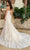 Rachel Allan RB5066 - Trumpet Skirt Embroidered Bridal Gown