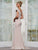 Rina Di Montella RD3203 - Asymmetrical Neck One-Shoulder Prom Gown In White