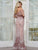 Rina Di Montella RD3226 - Spaghetti Straps Sequined Prom Gown In Pink