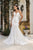 May Queen RQ8145 - Strapless Lace Applique Bridal Gown In White