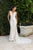 May Queen RQ8147 - Lace Applique Sleeveless Bridal Gown In White