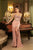 May Queen RQ8153 - Strapless Rhinestone-Embellished Prom Gown In Pink