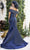 Terani Couture 242M3356 - Floral Applique Off Shoulder Evening Gown